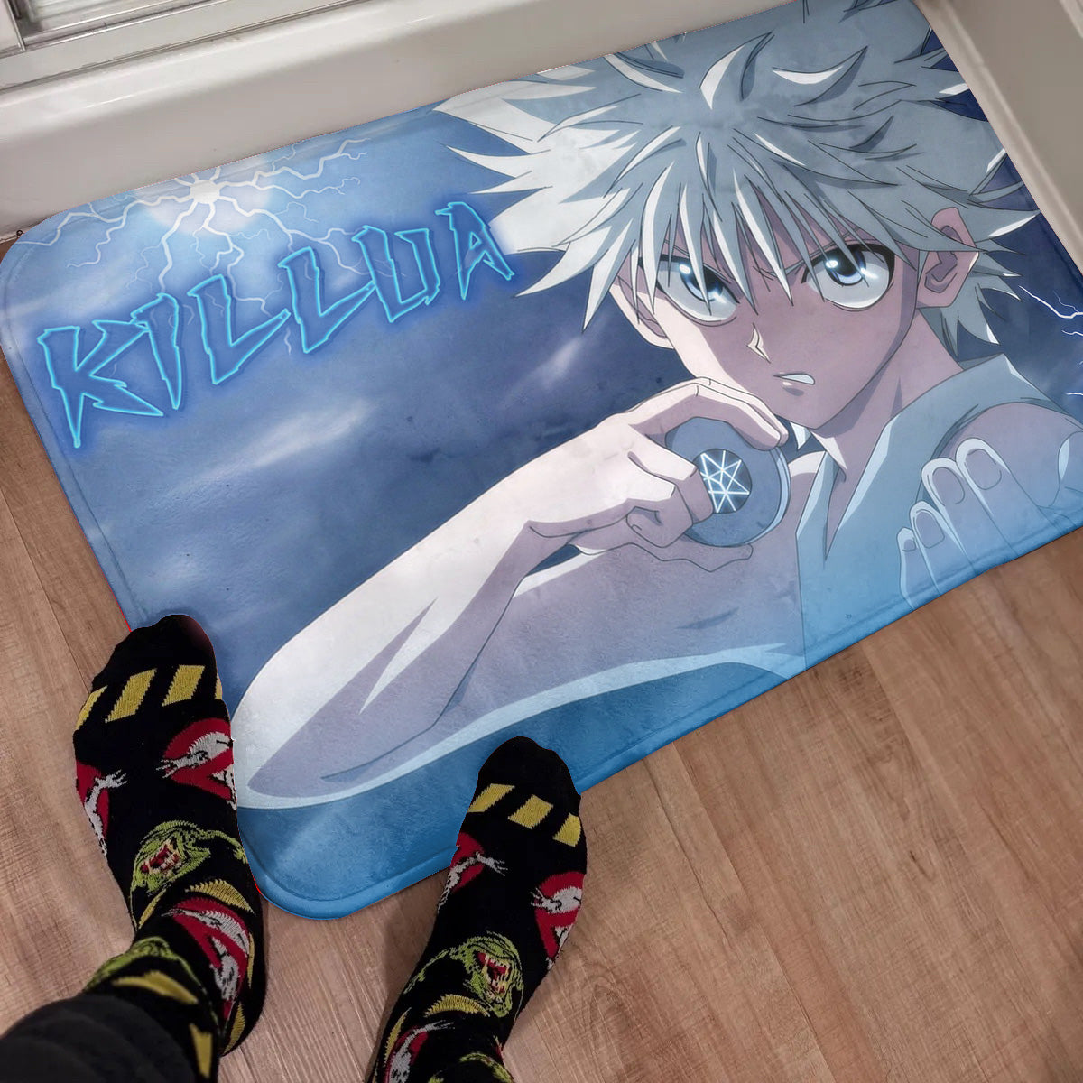 Killua Anime Rug
