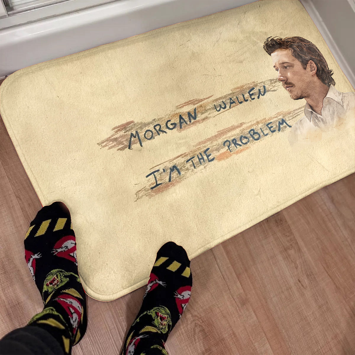 Morgan Wallen's "I'm The Problem" Rug
