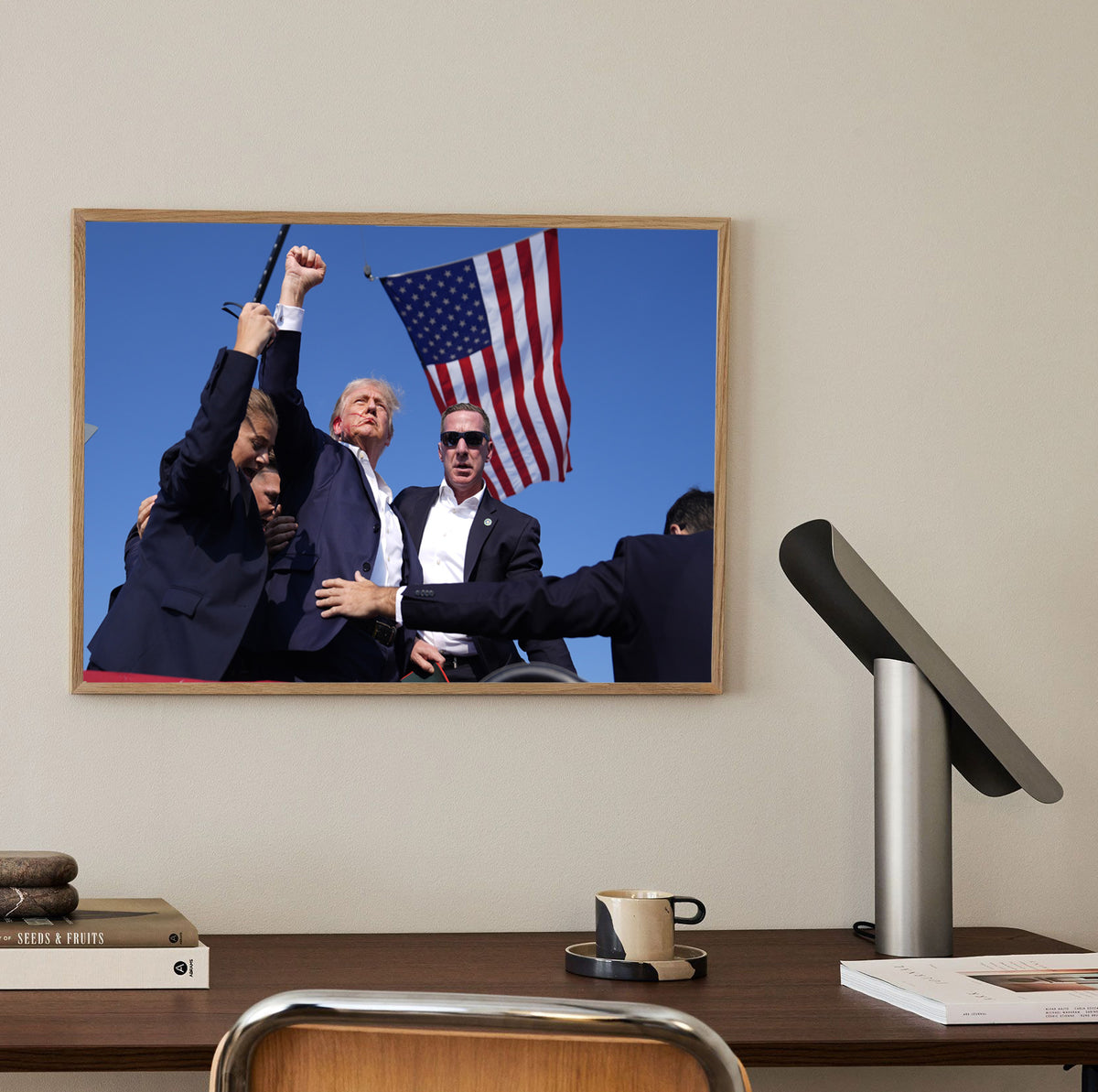 Trump Rally Shooting Poster
