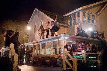 College party in action