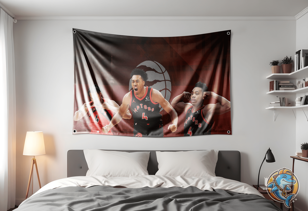 Scottie Barnes Flag | Custom 3x5 Feet NBA Tapestry Design