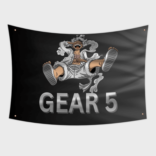 Monkey D. Luffy Gear 5 One Piece Flag3x5ft Anime Flag Tapestry