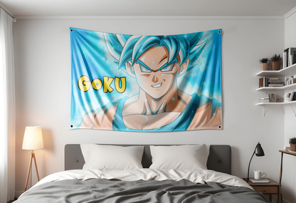 Goku Flag Dragon Ball Z 3x5ft Anime Flag Tapestry