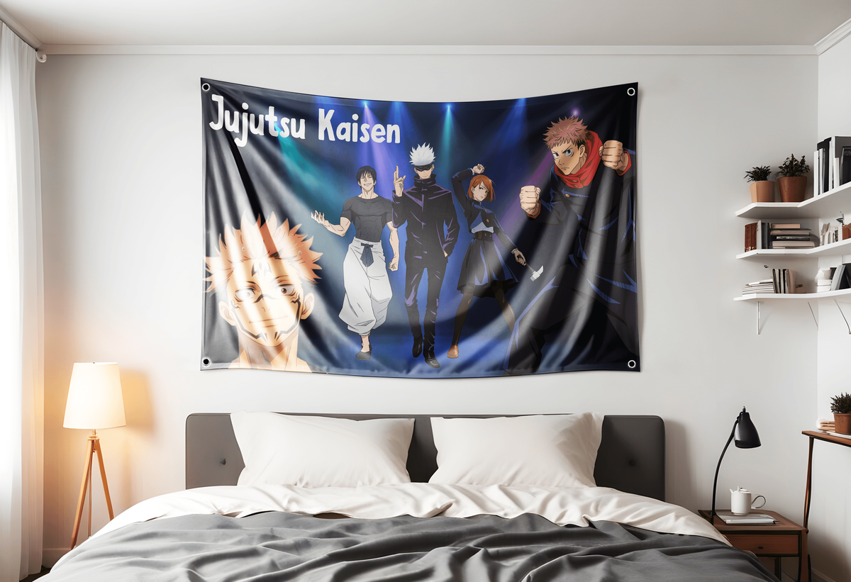 Jujutsu Kaisen Flag 3x5ft Anime Flag Tapestry