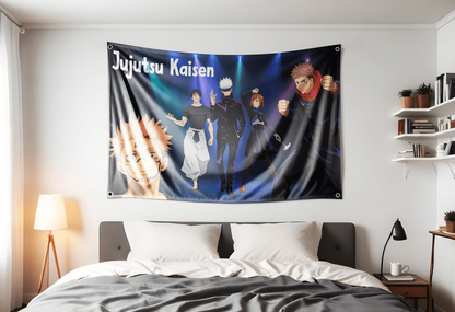Jujutsu Kaisen Flag 3x5ft Anime Flag Tapestry