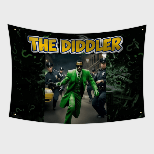 Diddy Flag, 3x5ft flag with the text "The Diddler"