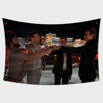 Hangover Cheers Scene Flag 