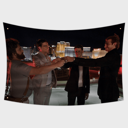 Hangover Cheers Scene Flag 