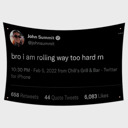 John Summit Concert Festival Flag