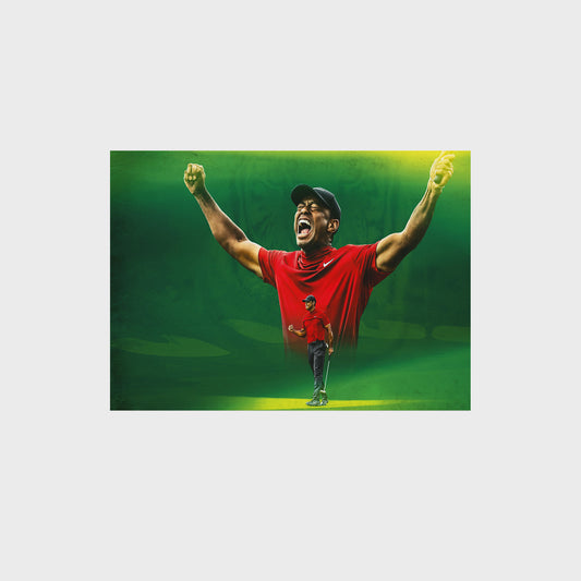 Tiger Woods Inspirational Poster | Golf Poster