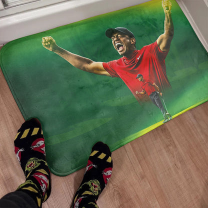 Tiger Woods Inspirational Rug