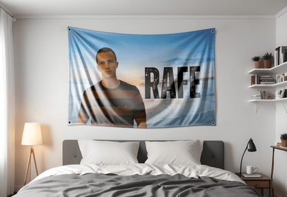 Rafe Cameron Flag Hung Up In Dorm Room