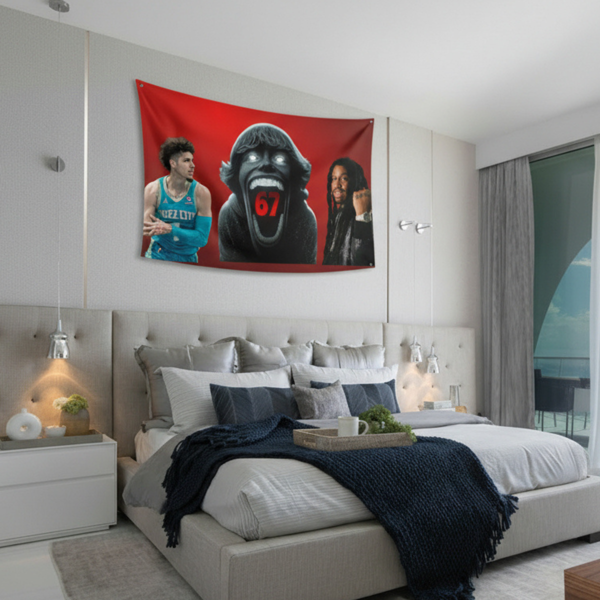 67 Meme Flag