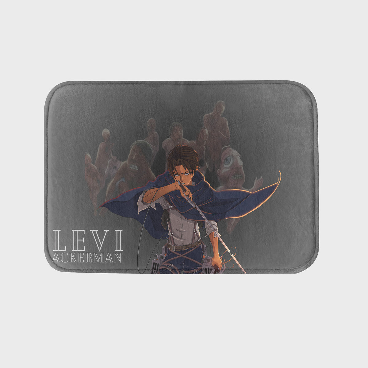 AOT Rug Attack on Titan Levi Ackerman Rug