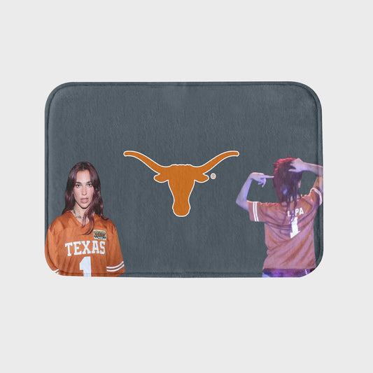 Dua Lipa Texas Longhorns Jersey Rug