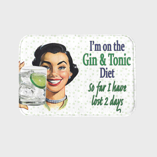 Gin & Tonic Diet Rug