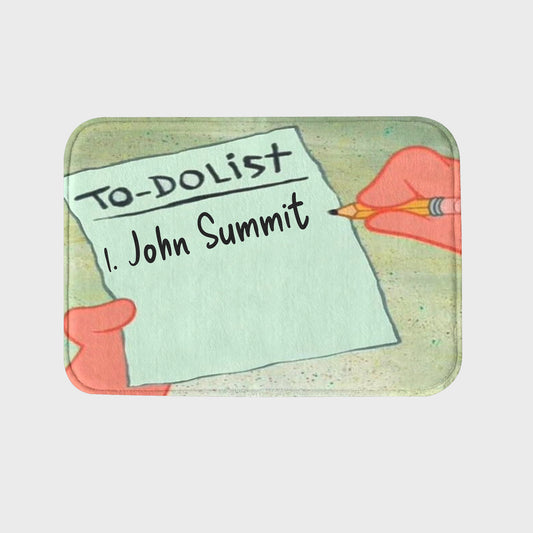 John Summit To Do List Rug