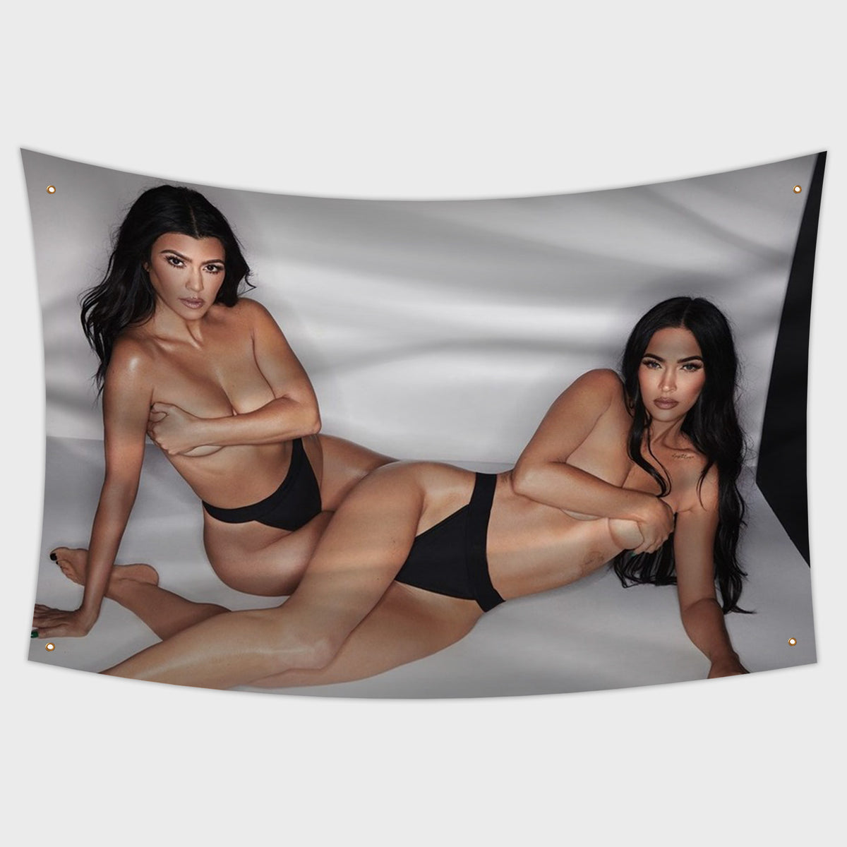 Megan Fox & Kourtney Kardashian 3x5 ft Flag
