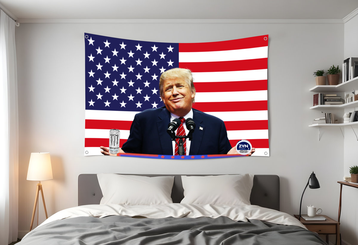 Trump White Monster + Zyn