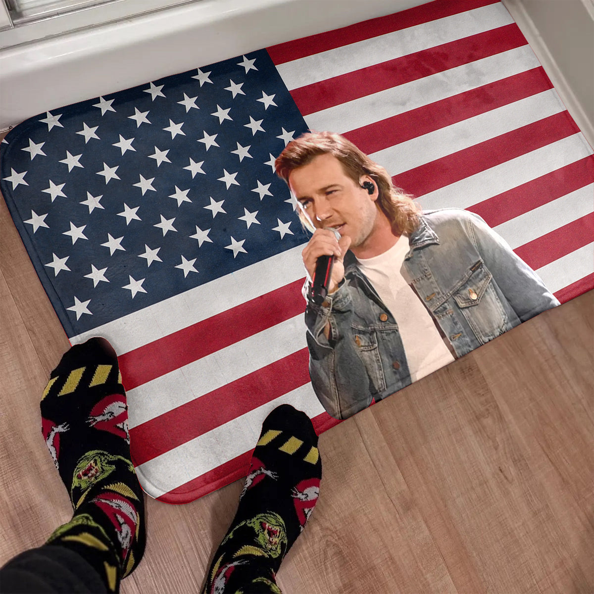 Morgan Wallen Rug