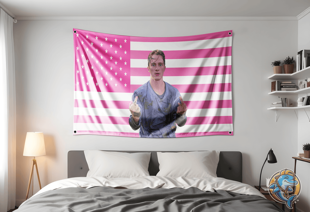 Rafe Cameron Drew Starkey Flag Hung Up