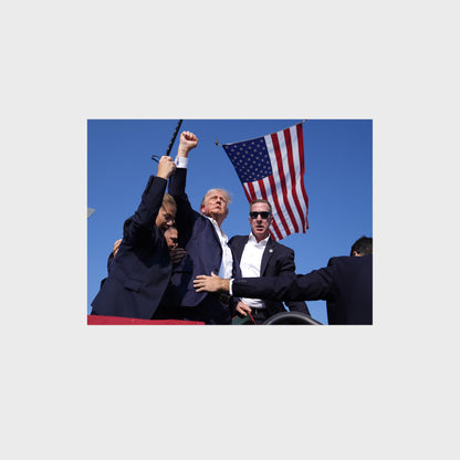 Trump Rally Shooting Poster