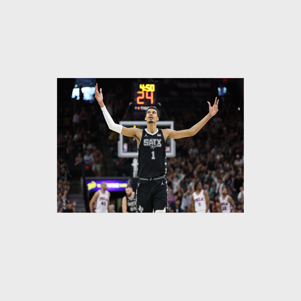 Wembanyama NBA Poster
