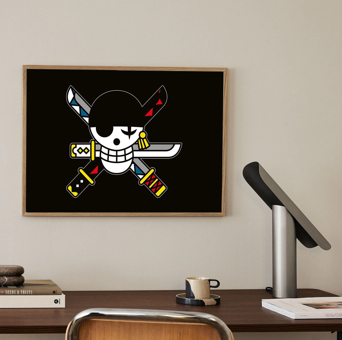 Zoro Jolly Roger Poster | Anime Wall Posters